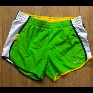 Nike LiveStrong Green shorts